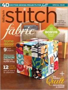 Stitch magazine cover 2010